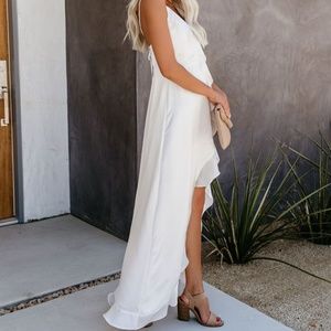 Vici Satin Maxi Dress